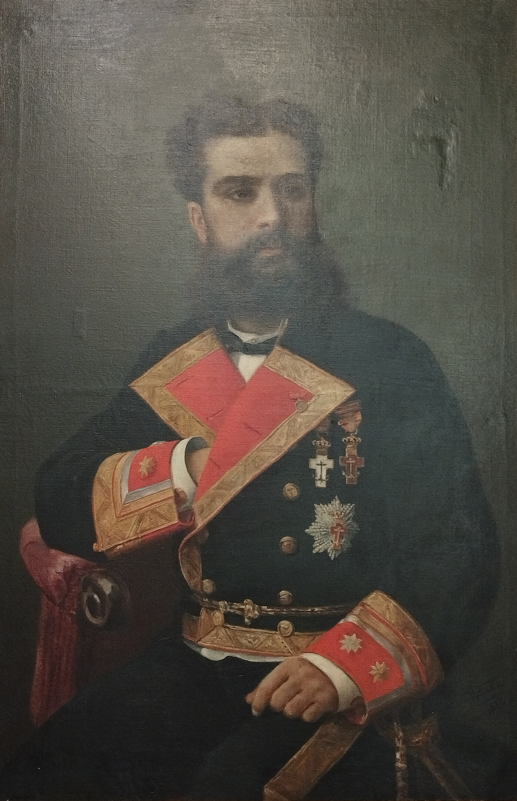 Portrait of Luis Angosto y Lapisburu